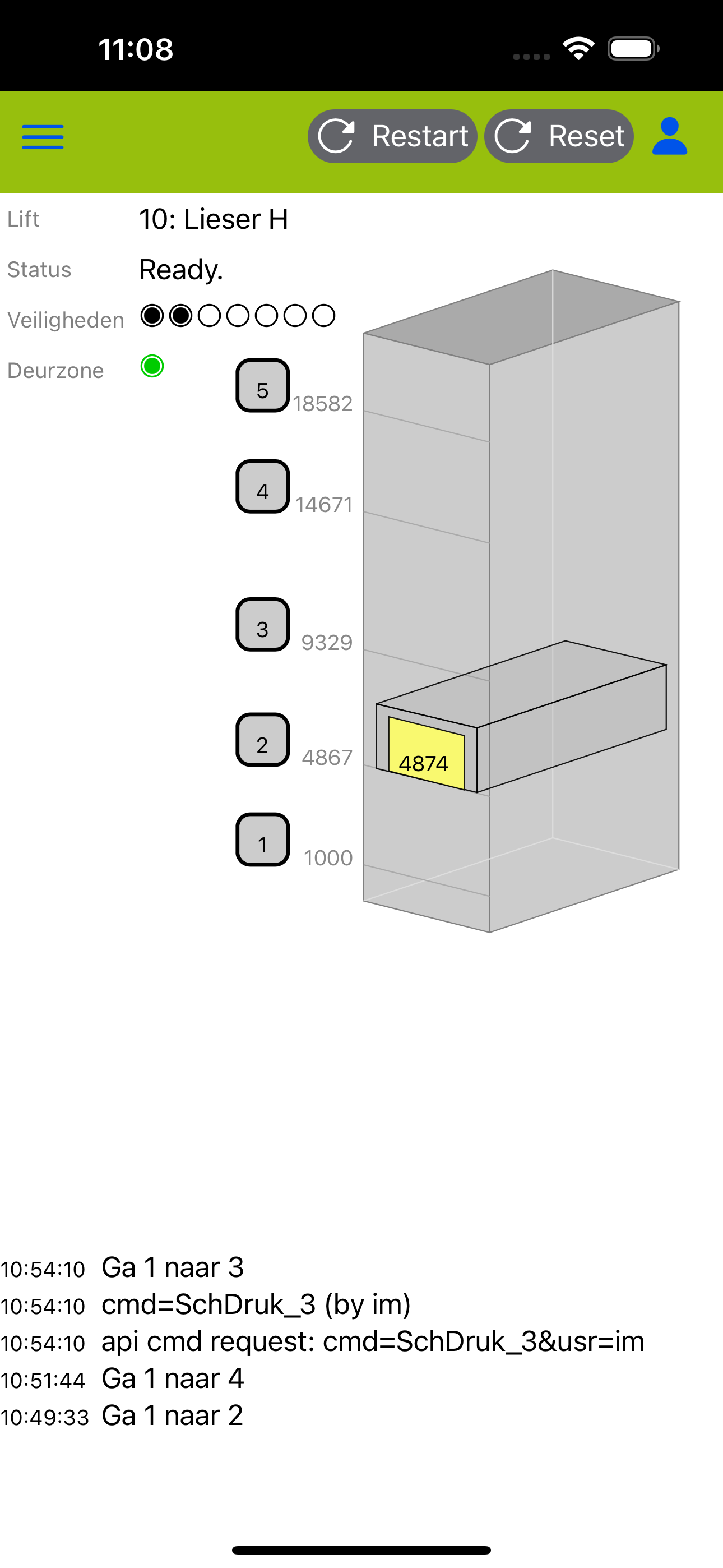 Convator iOS app screenshot 1